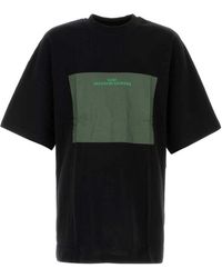 OAMC - Klassisches schwarzes baumwoll-t-shirt - Lyst
