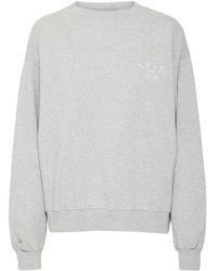 Ball - Grijze Melange Crewneck Sweatshirt - Lyst