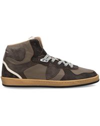 Philippe Model - Schoenen ,Bruin ,Katoen Pgal Skate Mid-Top Sneaker - Lyst