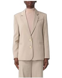ARMANI EXCHANGE - Jassen ,Polyester Single-Breasted Crepe Blazer - Lyst