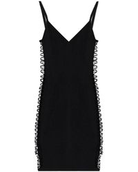 DSquared² - Jurk Met Decoratieve Uitsparingen Aan De Zijkant - Lyst