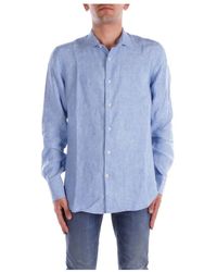 Mc2 Saint Barth - Denim Hemd Mit Knöpfen - Lyst