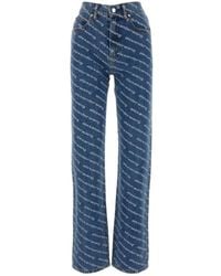 Alexander Wang - Straight Fit Jeans - Lyst