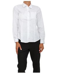 Marella - Overhemden ,Wit ,Katoen Camicia - Lyst