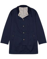 Aquascutum - Archival Reversible Mid Coat - Lyst