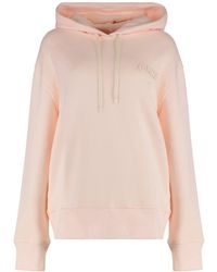Autry - Hoodies & Sweatvesten ,Roze ,Katoen Moderne Hoodie Van Katoen - Lyst