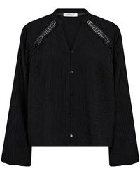 co'couture - Shinacc Lace V-Shirt Bluse 35923 - Lyst