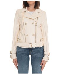Guess - Jackets > leather jackets - Lyst