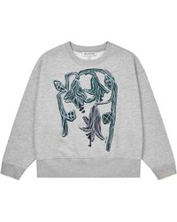 Munthe - Hoodies & Sweatvesten ,Grijs ,Sweatshirts - Lyst