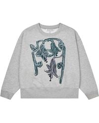 Munthe - Hoodies & Sweatvesten ,Grijs ,Sweatshirts - Lyst
