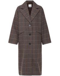 Ichi - Single-Breasted Coats - Lyst