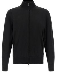 BOSS - Truien & Vesten ,Zwart ,Wol Balonso Cardigan - Lyst