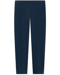Dondup - Broeken ,Blauw ,Katoen Perfecte Slim-Fit Broeken - Lyst