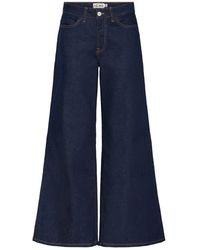 Ichi - Wide Jeans - Lyst