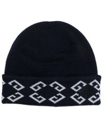 Givenchy - Accessoires ,Blauw ,Beanie - Lyst