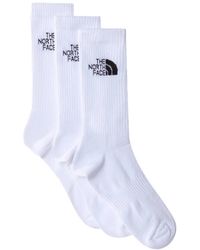 The North Face - Fitness ,Wit ,Polyester Multi Sport Cushion Crew Sokken - Lyst