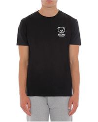 Love Moschino - Schwarzes t-shirt und polo-set - Lyst