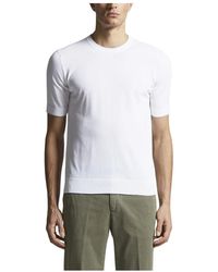 Peserico - T-Shirt Aus Reiner Baumwolle - Lyst