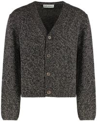 Our Legacy - Truien & Vesten ,Grijs ,Wol Academy Cardigan - Lyst