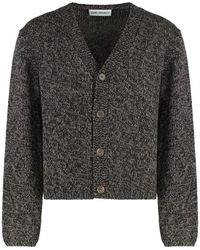 Our Legacy - Truien & Vesten ,Grijs ,Wol Academy Cardigan - Lyst
