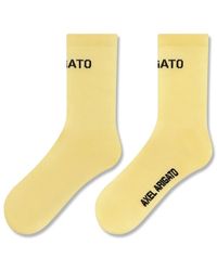 Axel Arigato - Ondergoed ,Geel ,Katoen Arigato Logo Tube Socks - Lyst