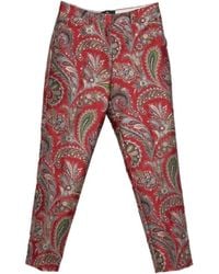 Etro - Slim-Fit Trousers - Lyst