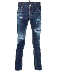 DSquared² - Super twinky jeans mit verwaschenen details - Lyst