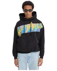 Bluemarble - Logo-Print Hoodie - Lyst