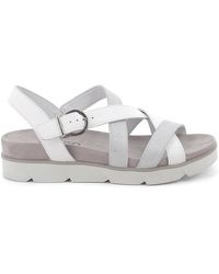Igi&co - Schoenen ,Wit ,Leer Delia Sandal - Lyst
