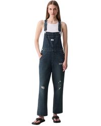 Levi's - Jumpsuits & Playsuits ,Blauw ,Denim Overalls - Lyst