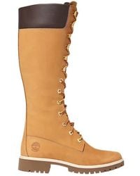Timberland - Premium 14-Inch Lace-Up Knee High Boots - Lyst