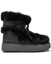 Moon Boot - Mb Ltrack Kunstpelz-Stiefeletten - Lyst