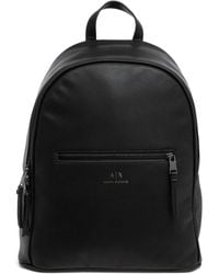 ARMANI EXCHANGE - Stylischer multipocket-rucksack mit reißverschluss - Lyst