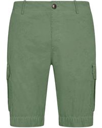 Rrd - Cargo bermuda shorts salbeigrün - Lyst