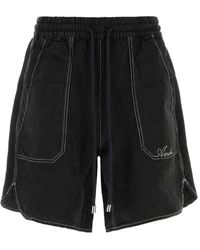 Amiri - Script Linen Gd Short - Lyst
