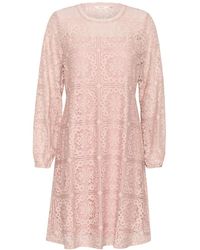 Cream - Crtiley Lace Dress - Lyst