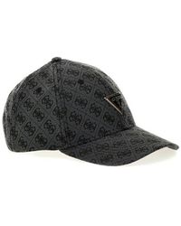 Guess - Accessoires ,Zwart ,Polyester Katya Baseball Cap - Lyst