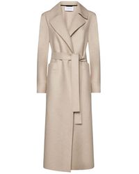 Harris Wharf London - Belted Coats - Lyst