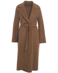 Max Mara - Belted Coats - Lyst