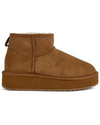 EMU - Schoenen ,Bruin ,Leer Stinger Micro Flatform 2.0 - Lyst