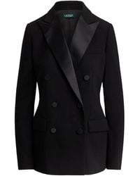 Ralph Lauren - Jassen ,Zwart ,Leer Lauren Jassen Zwart - Lyst