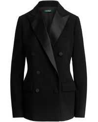 Ralph Lauren - Jassen ,Zwart ,Leer Lauren Jassen Zwart - Lyst