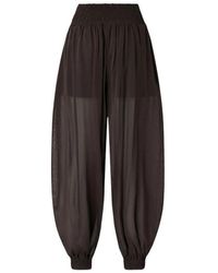 Pinko - Bore Wide Broeken - Lyst
