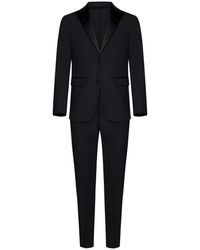DSquared² - Kostuums ,Zwart ,Polyester Single Breasted Suit Set - Lyst