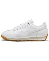 PUMA - Schoenen ,Wit ,Tweed Retro Easy Rider Leren Sneaker - Lyst