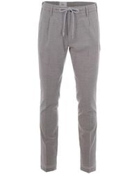 Eleventy - Slim-Fit Trousers - Lyst