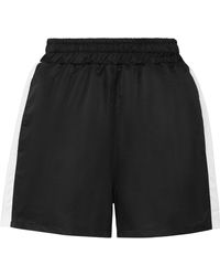 Philipp Plein - Fitness ,Zwart ,Satijn Jogging Shorts Basic - Lyst