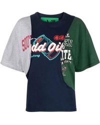 Colville - Vintage Stijl Upcycled Katoenen T-Shirt - Lyst