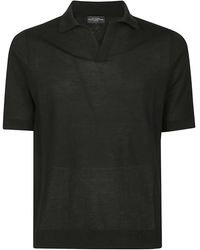 Ballantyne - Short Sleeve Plain Polo - Lyst