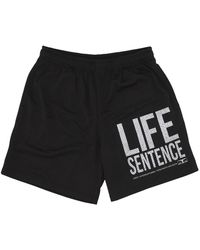 Obey - Korte Broeken ,Zwart ,Polyester Bigwig Otium Mesh Short - Lyst